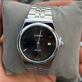 ساعت مچی مردانه کاسیوCASIO وینتیج صفحه رنگ بندی بند استیل رنگ ثابت کد2463