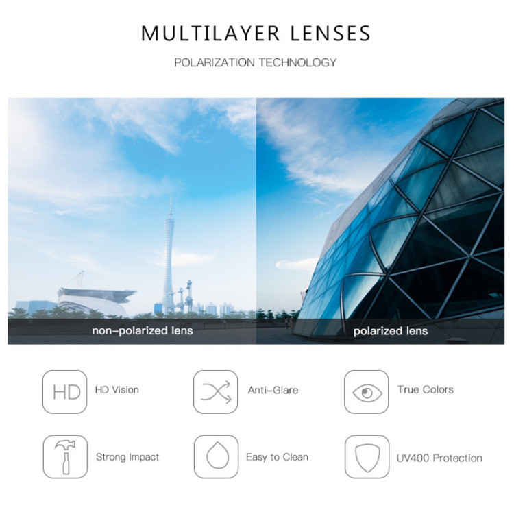 عینک آفتابی مربعی مورل مدل 78083C5POLARIZED
