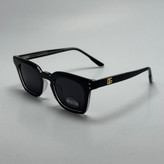 عینک آفتابی پلاریزه دولچه گابانا DOLCE GABBANA دسته سیم کشی شده لولا فنر مشکی کد 7707