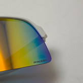عینک آفتابی اسپرت اوکلی OAKLEY مدل SUTRO فریم سفید عدسی آتیشی
