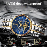 ساعت مچی مردانه پوداگار اورجینال poedagar کرنوگراف