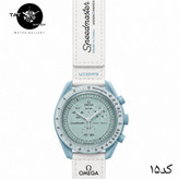 ساعت مردانه زنانه امگا سواچ رنگبندی داخل محصول 3موتور فعال یکسال گارانتی جعبه ارسال رایگان omega swatch ساعت مچی