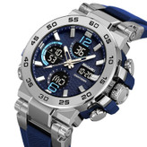 ساعت مچی عقربهای کوارتز مردانه اسکمی مدل 2499-blu