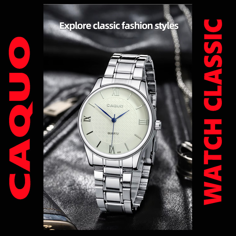 ست ساعت مچی زنانه و مردانه کاکیو مدل کلاسیک کژوال کد ca-u-sf1