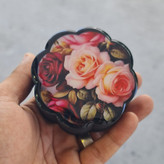 جعبه نیم ستی چوبی رزینی