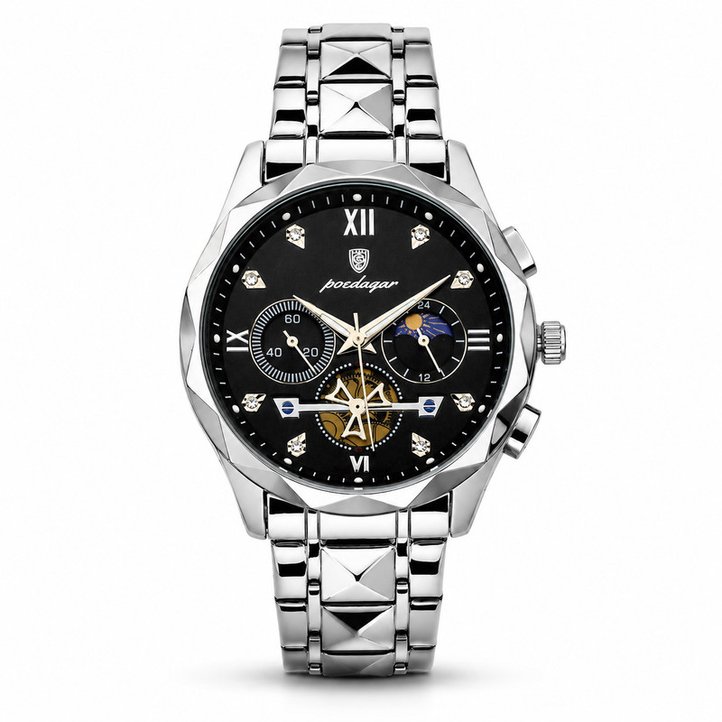 ساعت مچی عقربه‌ای کوارتز مردانه پوداگار مدل Prestige Dial 996