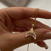 گردنبند زنانه طرح ستاره ، قلب ، گل ، مروارید و دم وال فری سایز Freesize رنگ کاملا ثابت کد tj (پس کرایه)