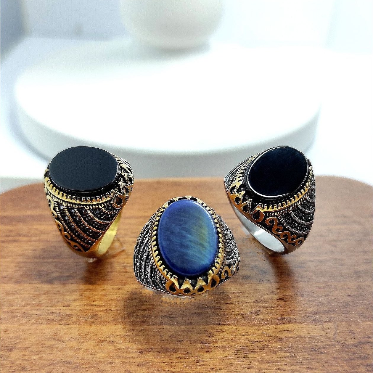 انگشتر استیل مردانه طرح تاج تنوع طرح رنگ ثابت و ضد حساسیت کد mp (پس کرایه)