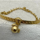 دستبند استیل زنانه طرح ورساچه Versace زنجیری رنگ ثابت کد tj (پس کرایه)