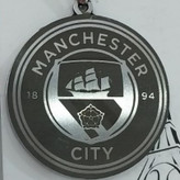 زنجیر و آویز پلاک استیل طرح منچستر MANCHESTER در دو مدل رنگ ثابت کد as
