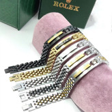 دستبنداستیل مردانه رولکس ROLEX تنوع طرح رنگ ثابت کد mp