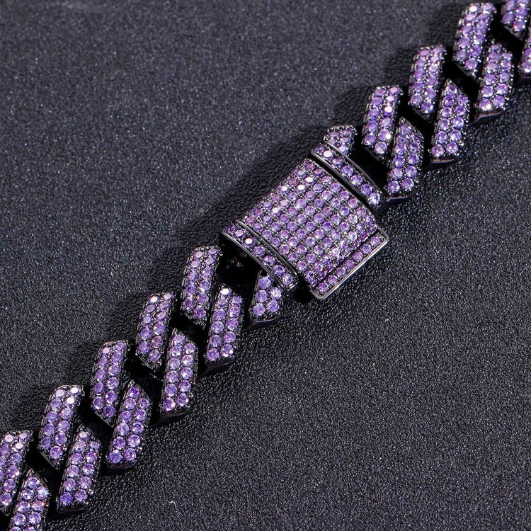 ست گردنبند و دستبند کارتیر فول نگین طرح چین فول chain در تنوع رنگ بالا درجه یک رنگ ثابت کد ki