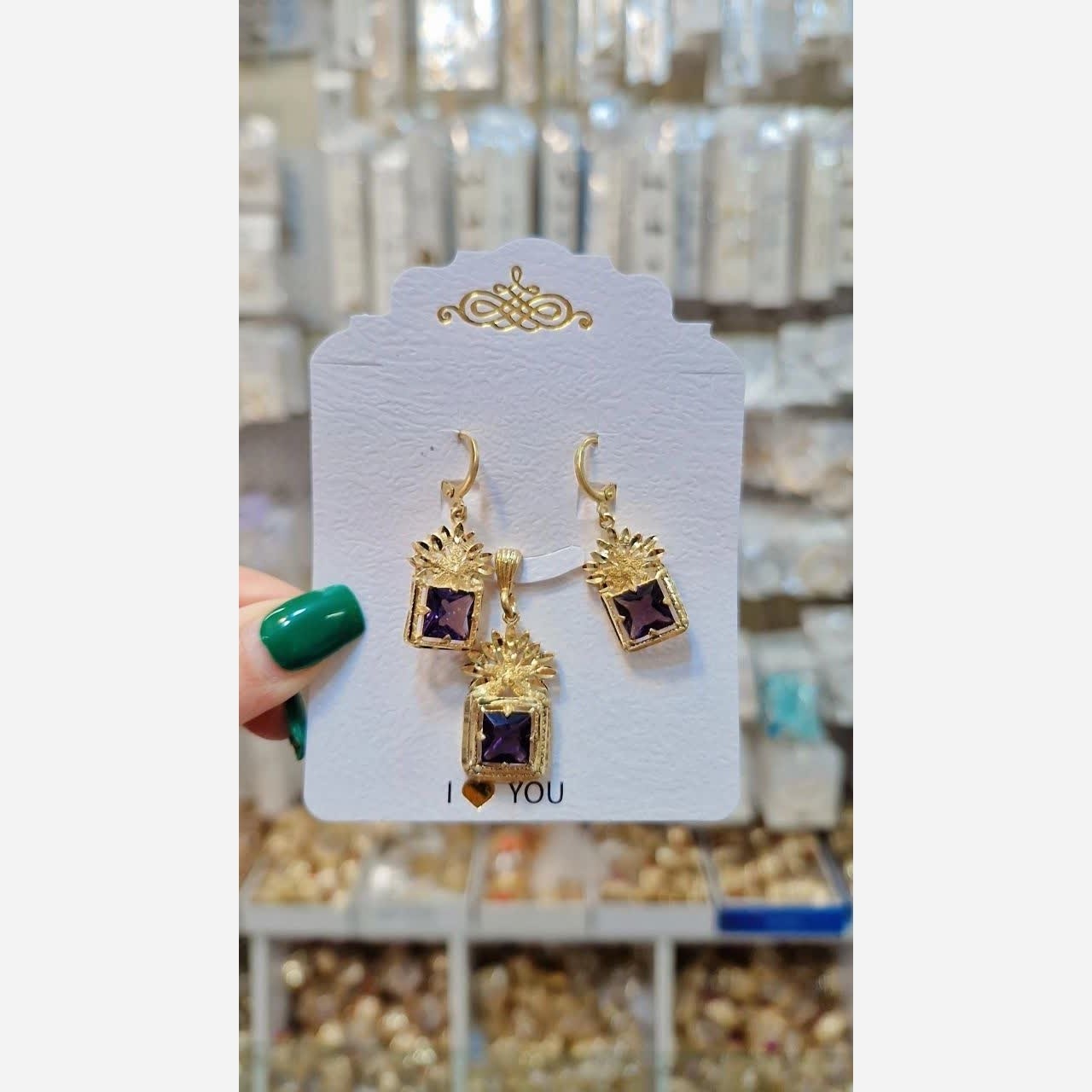نیم ست متنوع زنانه طرح جواهری رنگ ثابت طرح جدید شیک