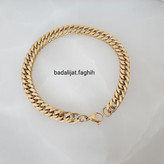 دستبند رنگ ثابت کارتیه استیل جنس وارداتی درجه یک و مناسب استفاده روزانه