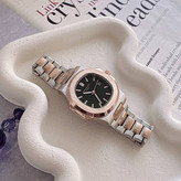 ساعت مردانه هایکپی مارک فیلیپ PATEK PHILIPPE موتور ژاپن فول استیل رنگبندی مشکی و نقره ای رزگلد ارسال رایگان