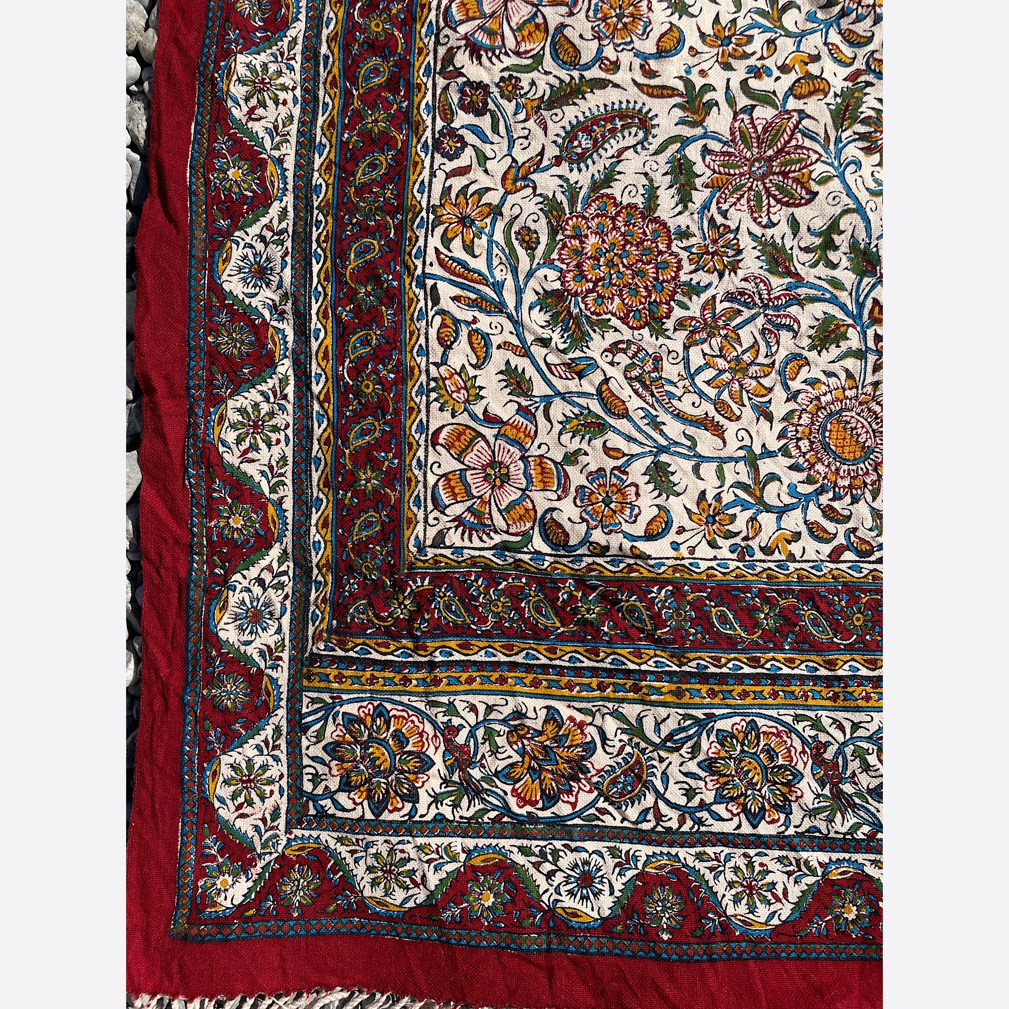 رانر قلمکار طرح گل و بته سایز 60-120
