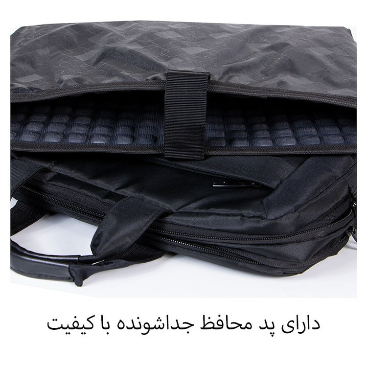 کیف لپ تاپ بگسون فورس مدل RCT-3301 مناسب برای لپ تاپ 14.1 تا 15.6 اینچی