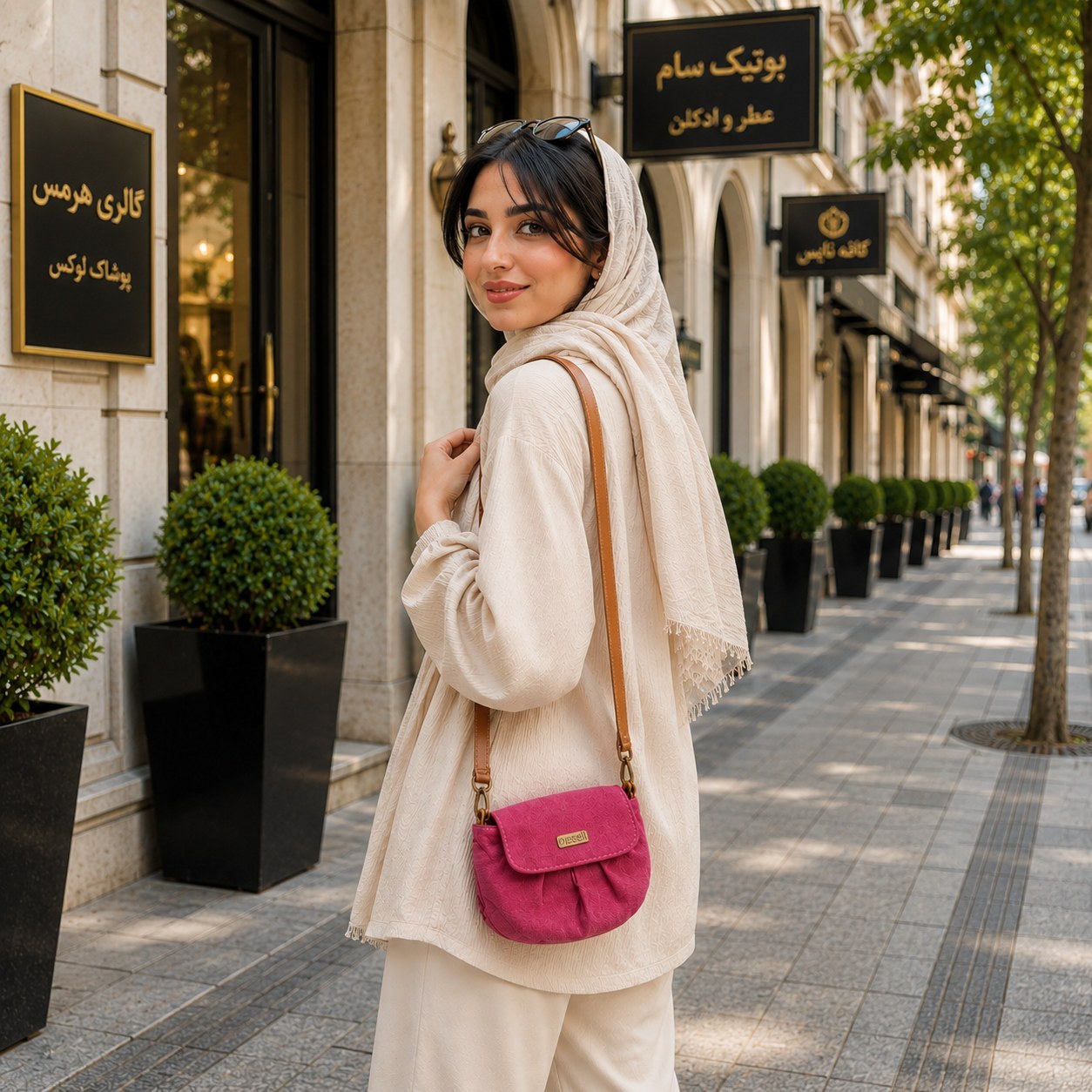 کیف دوشی زنانه مدل X - K1