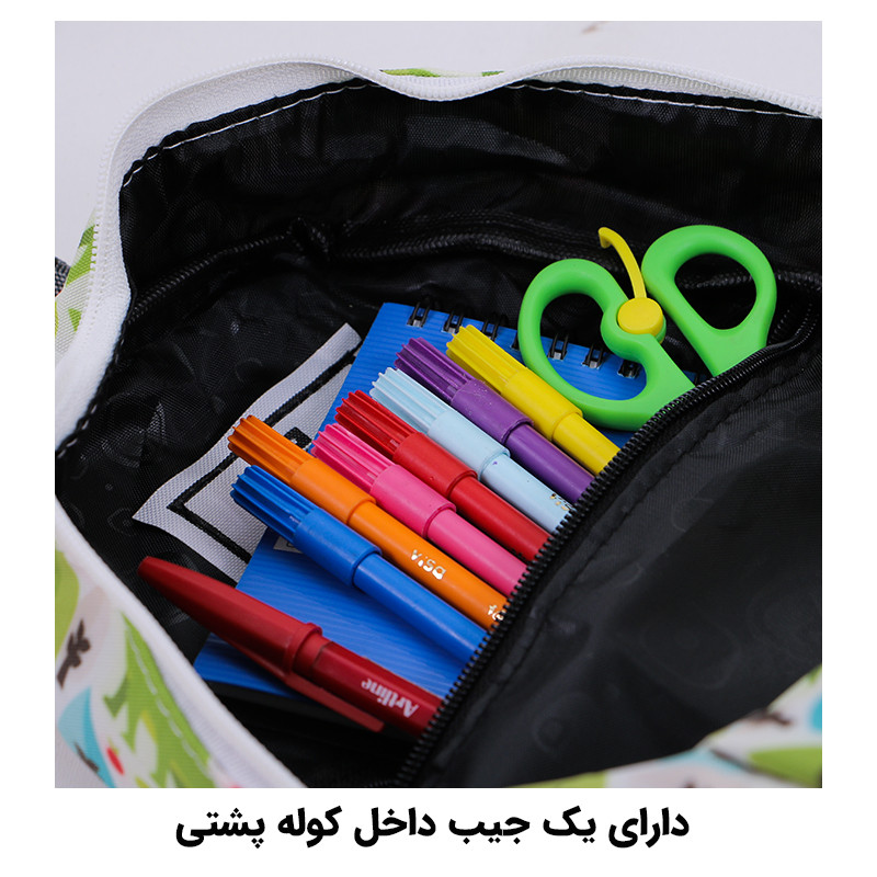 کوله پشتی توریث مدل AA-2217 به همراه جامدادی