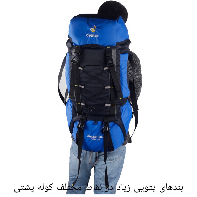 کوله پشتی کوهنوردی 60 لیتری مدل Jdoo-dtr