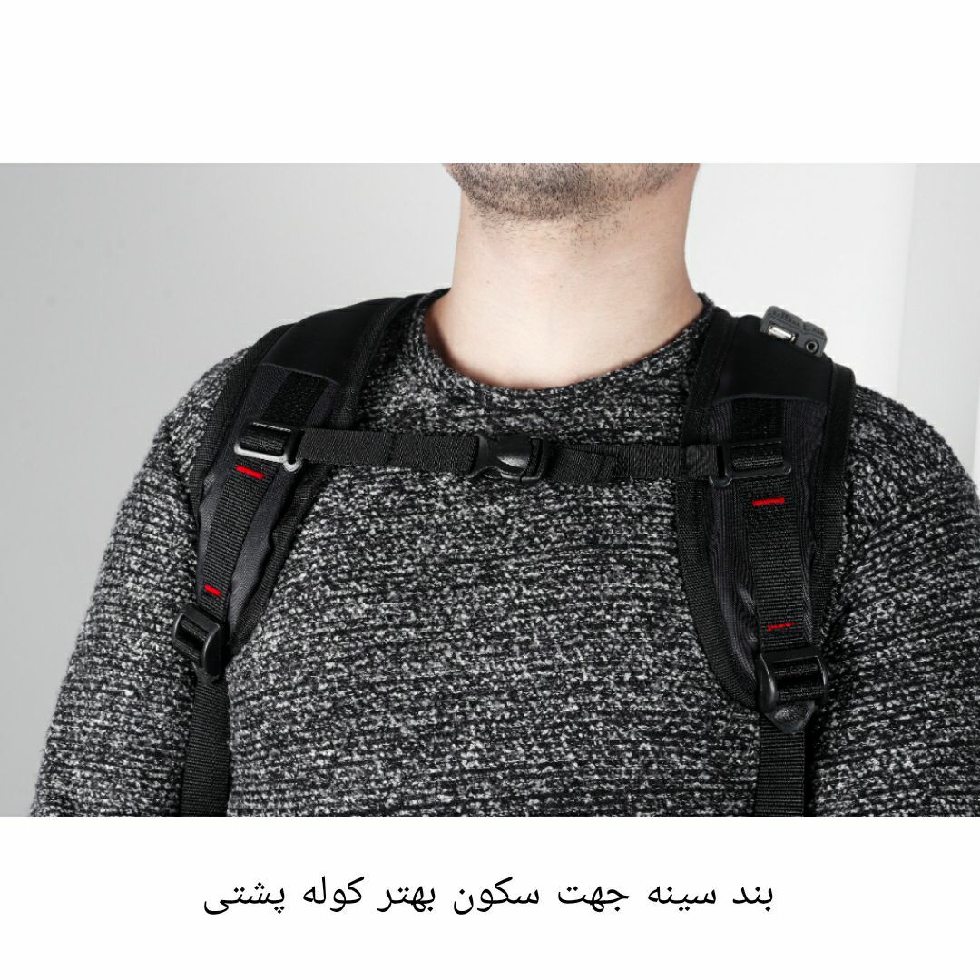 کوله پشتی حرفه ای ضدآب متریال خارجی مدل koomstffant کوله پشتی ضدآب کوله پشتی دانشجویی کوله پشتی سفری