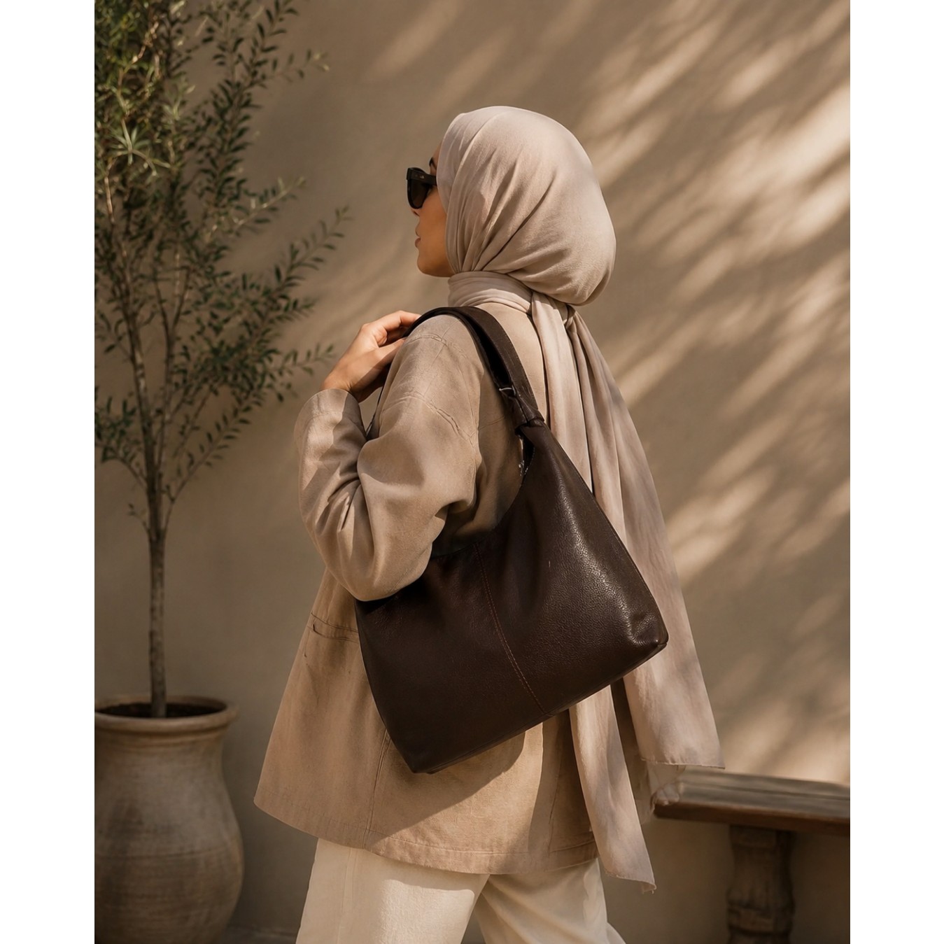 کیف زنانه گره ای بزرگ بابند قابل تنظیم