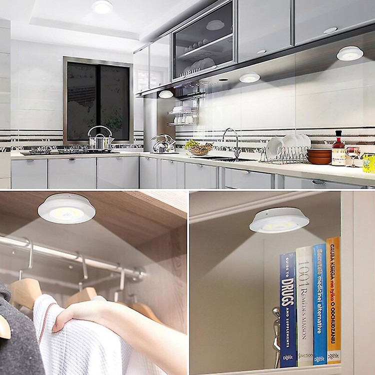 چراغ زیر کابینتی با ریموت پک 3 عددی
