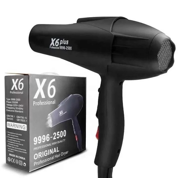 سشوار x6فیلیپس/فوق حرفه ای/موتورقوی وارداتی/باگارانتی طلایی/اقساطی