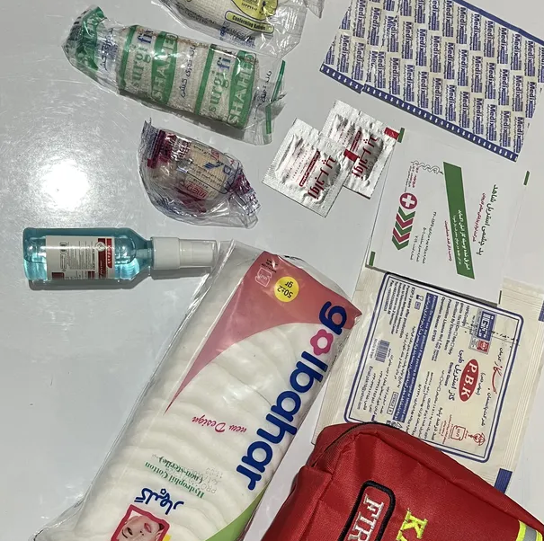 کیف کمک های اولیه/جعبه کمک اولیه/همراه متعلقات/ارسال فوری