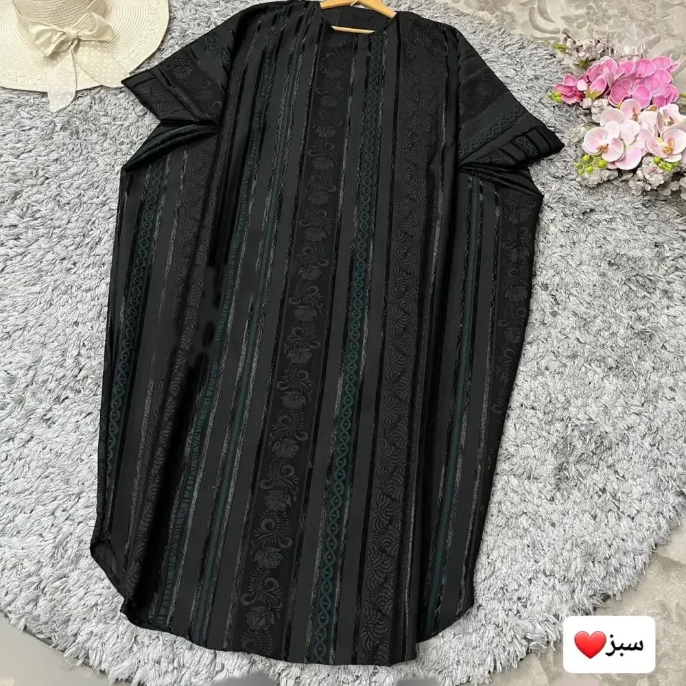 عبای مجلسی زنانه مدل سپیدار جنس ژاکارد فری سایز 38 تا 52 (2)