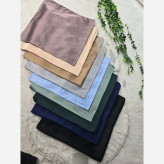مینی اسکارف ساتن سیلک ابعاد 75 در 75 سانتیمتر
