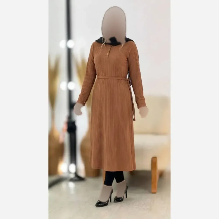 کفتان زنانه مدل سهیلا جنس سوپرایوا درجه یک فری سایز قد 115