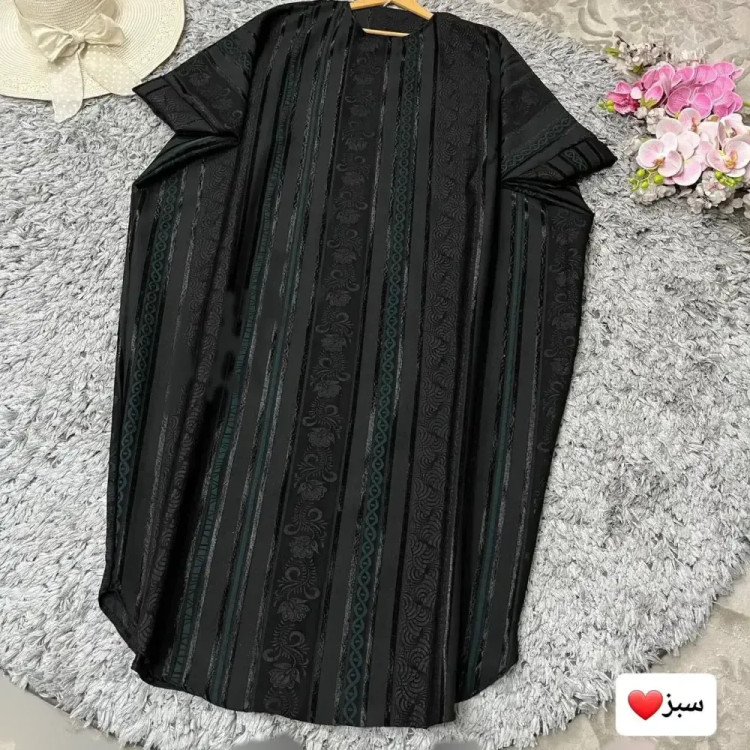 عبای مجلسی زنانه مدل سپیدار جنس ژاکارد فری سایز 38 تا 52