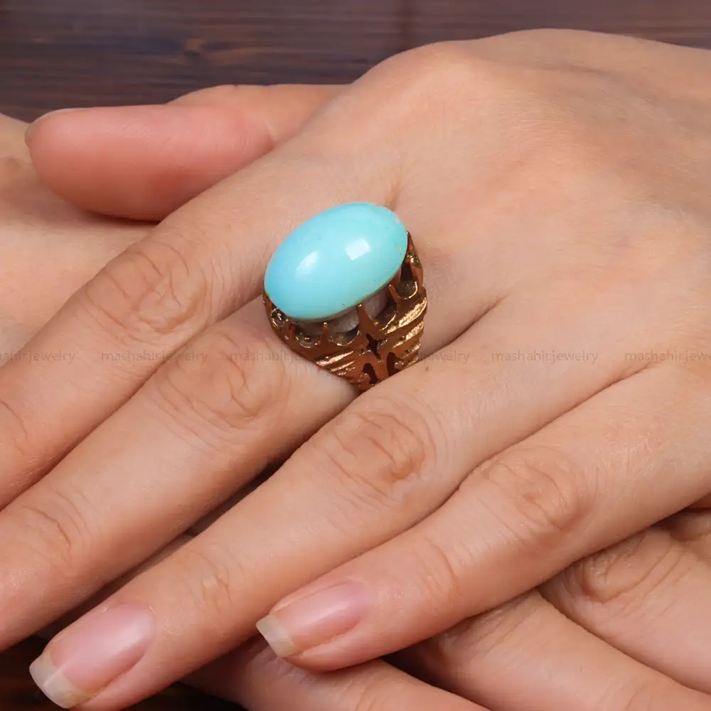 نگین فیروزه عجمی کد 28624