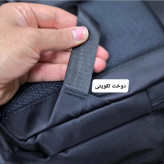 کوله پشتی لپتاپی قفل دار مناسب روزمره اداری دانشجویی دبیرستانی ارتفاع 44 سانتی متر