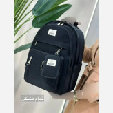 کوله پشتی اسپرت همتا جنس دیبا ضد آب ابعاد 40 در 27 سانتیمتر