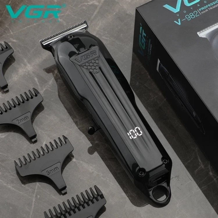 ماشین اصلاح سر و صورت VGR982اصلی با 12ماه گارانتی خط زن صفرزن