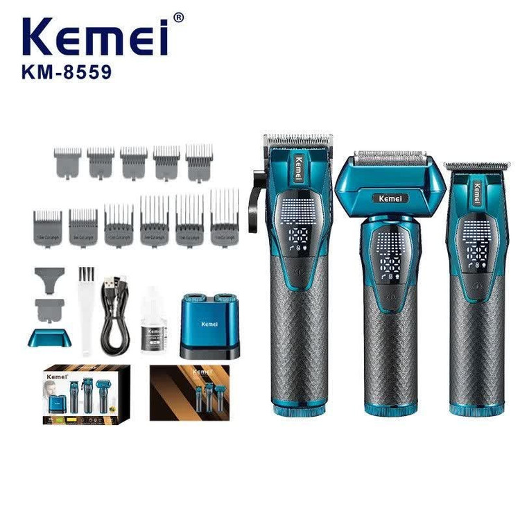 ست ماشین اصلاح کیمی مدل KM8559