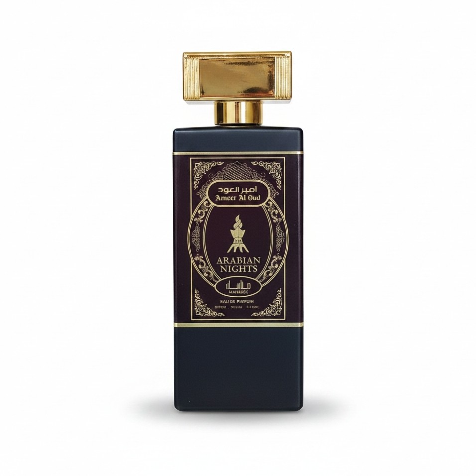 ادکلن امیر العود عربی 100 میل (شرکتی اماراتی ) ( ادو پرفیوم و ادو تویلت ادکلن و عطر گناوه مارکت )
