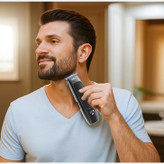 ماشین اصلاح موی سر و صورت ضد آب و برش مستقیم و ریش تراش وی جی آر خط زن شارژی V-255 ورژن جدید 255 ( گناوه مارکت )