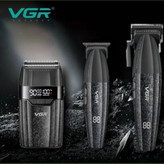 ماشین اصلاح سه کاره حجم زن و خط زن و شیور شارژی سر صورت بدن ریش تراش وی جی آر صفر زن V-640 s3 ورژن جدید ( گناوه مارکت )