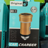فندکی ماشین و شارژر خودرو دو پورت فست شارژ تایپ سی