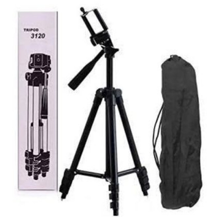 سه پایه گوشی و دوربین 3120 و 3110 تریپاد tripod(پایه نگهدارنده دوربین موبایل فیلم برداری عکاسی همسفر منوپاد طرح و مدل)