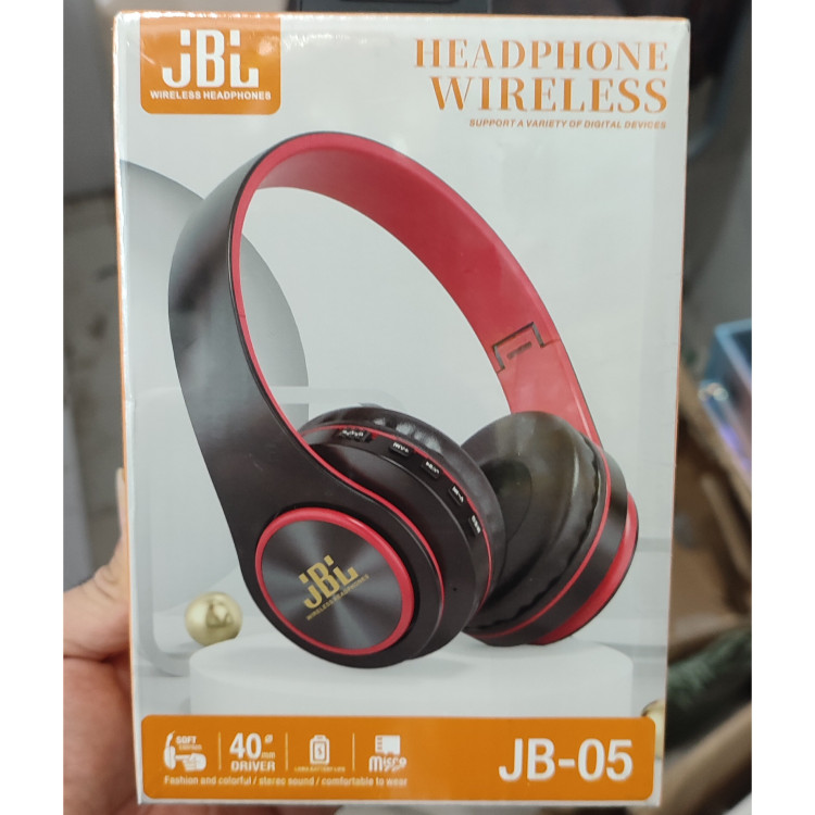 هدفون شارژی جی بی ال jbl ( هدفون هندزفری هدست ایرپاد بلوتوثی بی سیم سیمی شارژی مخصوص بازی گیمینگ طرح مدل جی بی ال