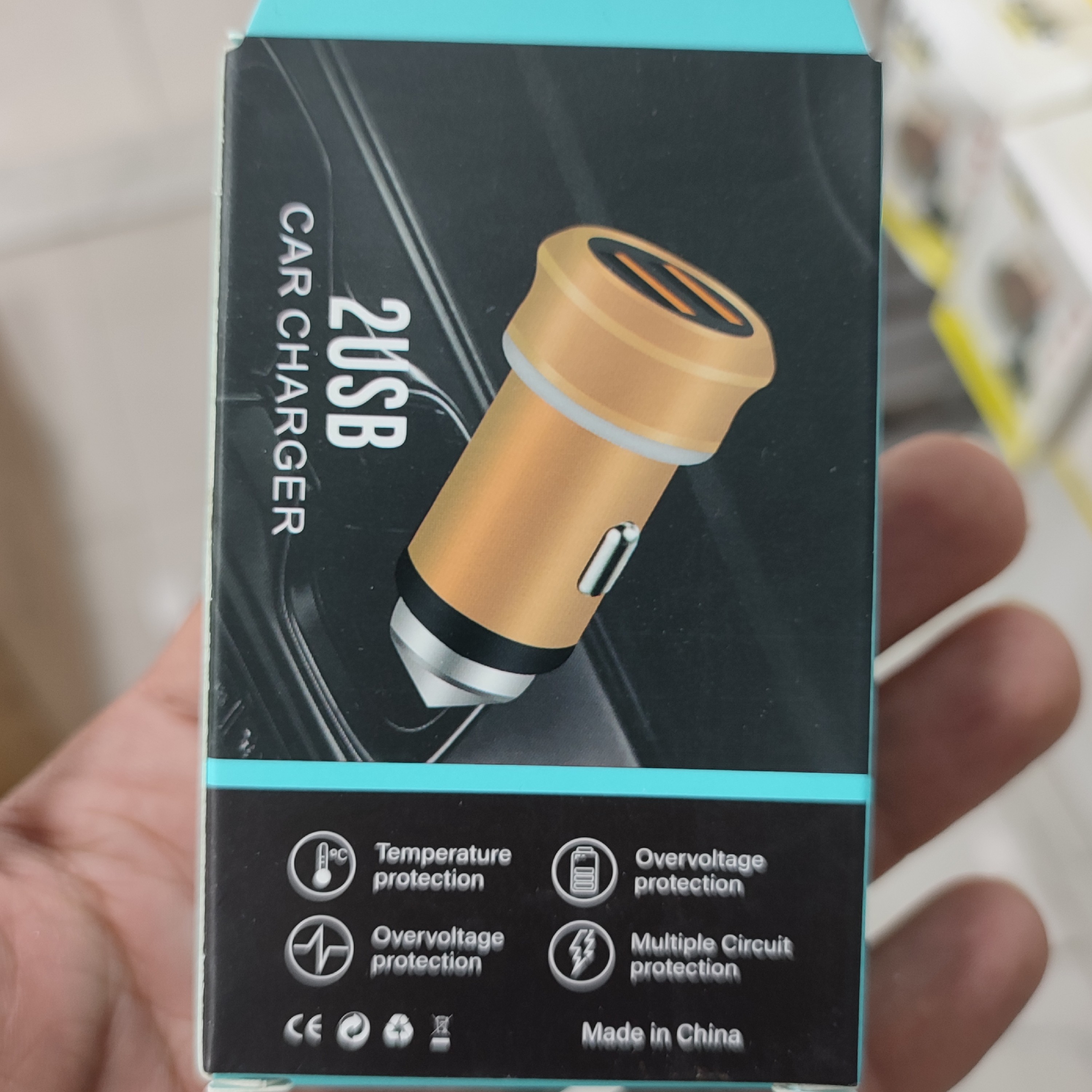 شارژر فندکی ماشین و خودرو دو پورت تایپ سی