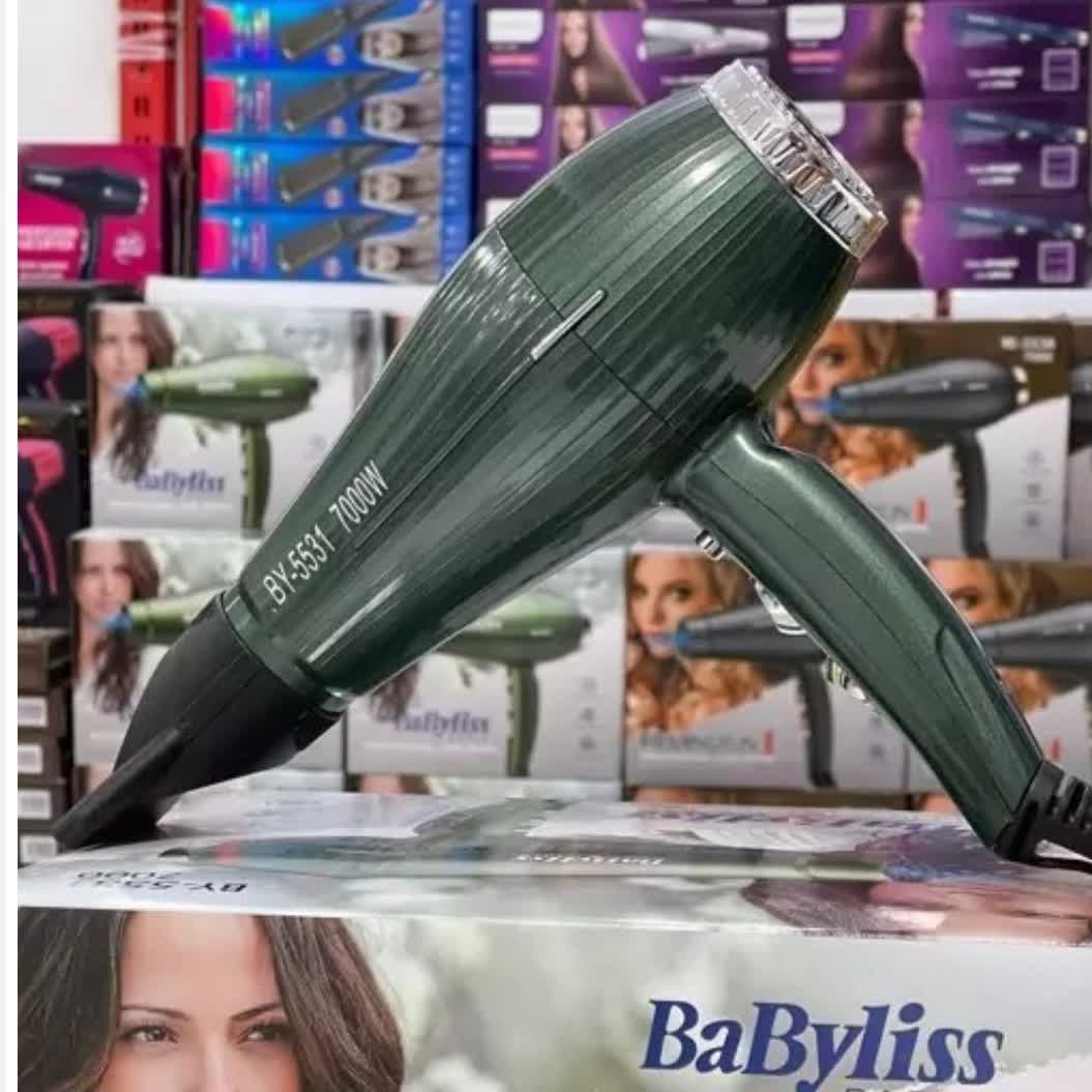 سشوار بابلیس دو سرعته موتور سنگین bablyliss سشوآر حرفه ای شینیون