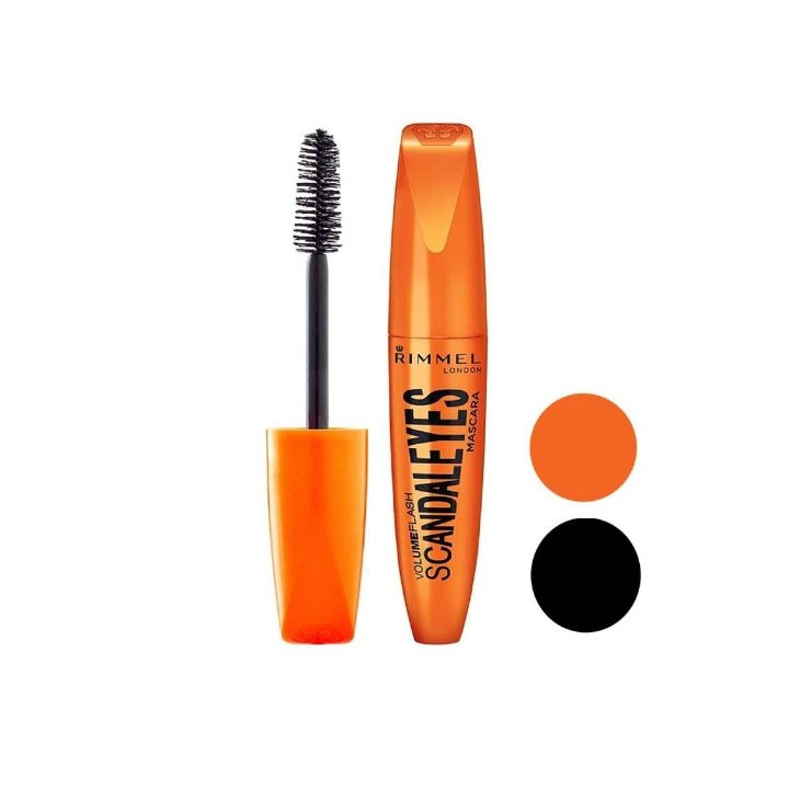 ریمل بدون سرب ریمل لندن اورجینال Rimmel London اورجینال ریمل نارنجی rimmel London ریمل مژه دار اصل mascara ضدحساسیت