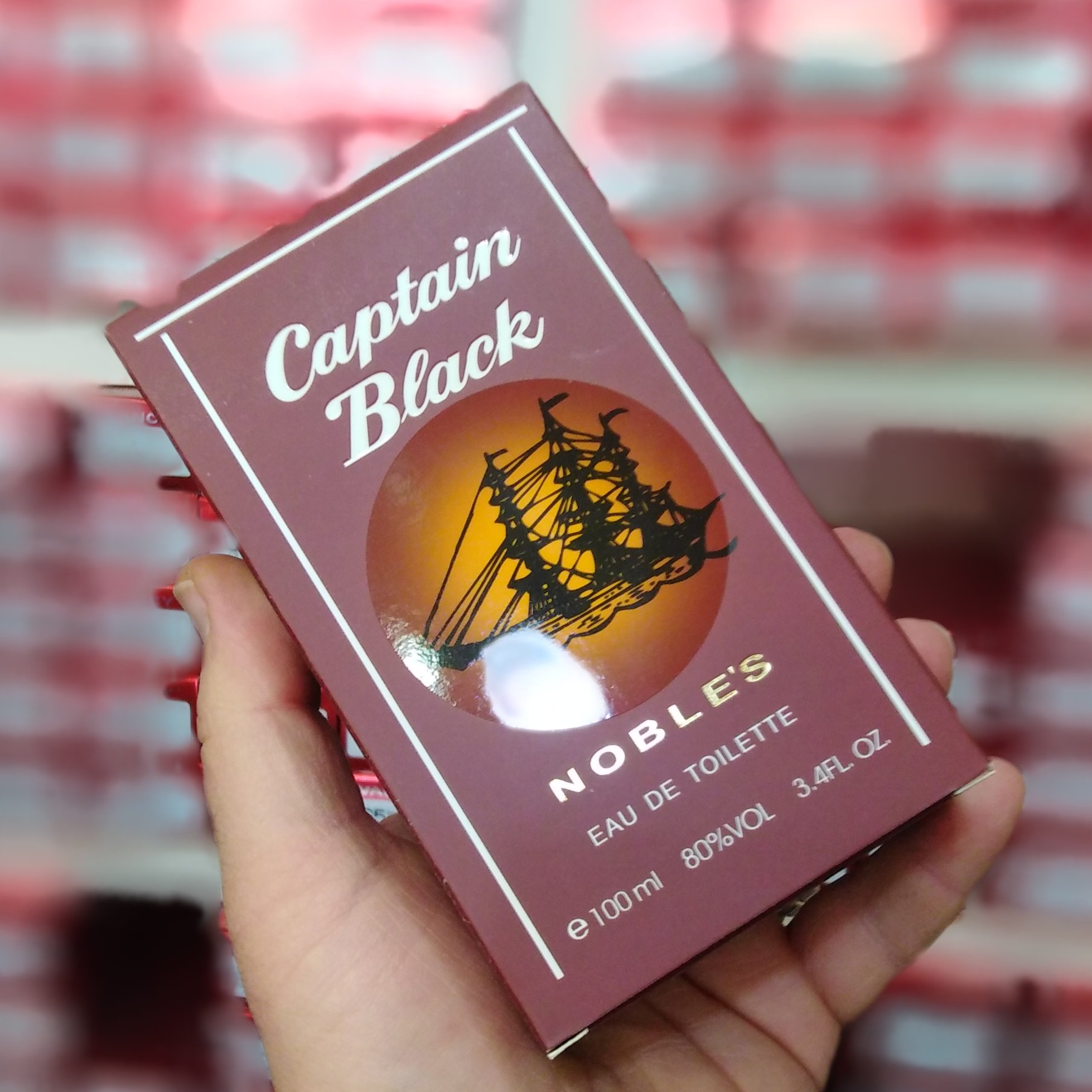 ادکلن کاپیتان بلک 100 میل Captain Black