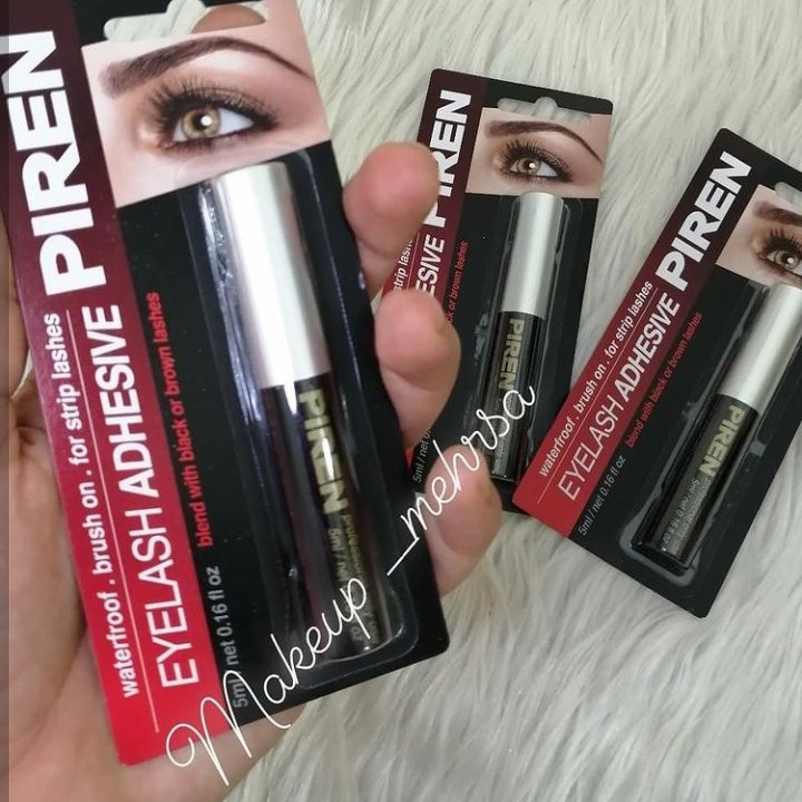 چسب مژه پیرن مشکی اصل Piren قلم دار مشکی چسب کاشتمژه