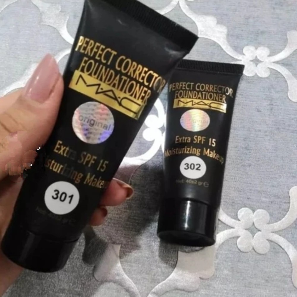 کرمپودر گیاهی تیوپی 301 رنگ بژ روشن کرم پودر استخری